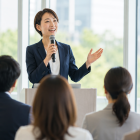 大きな声を出してみる|自信 臨場感 コーチング